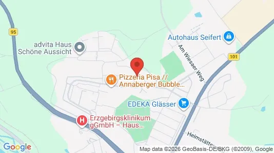 Apartments for rent in Erzgebirgskreis - Photo from Google Street View