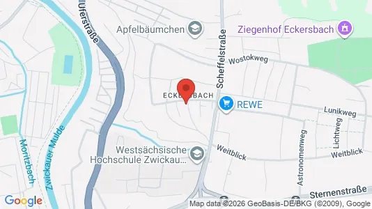Apartments for rent in Zwickau - Photo from Google Street View