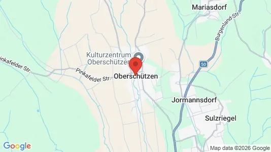 Apartments for rent i Oberschützen - kort over placeringen