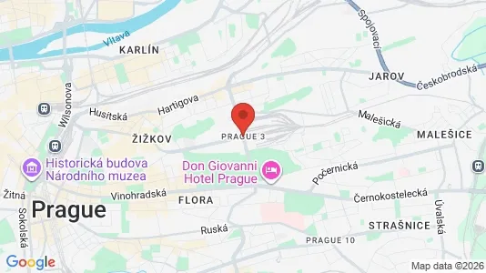 Apartments for rent in Prague 3 - Photo from Google Street View