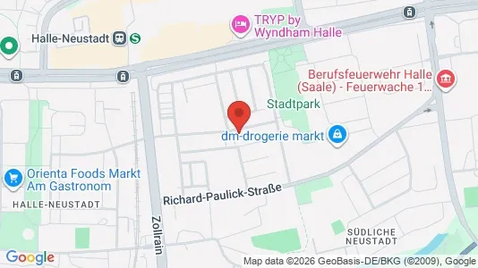 Apartments for rent in Halle (Saale) - Photo from Google Street View