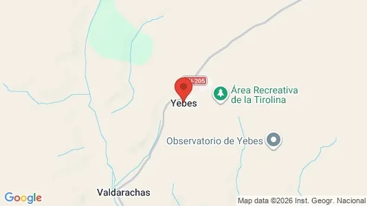 Apartments for rent i Yebes - kort over placeringen