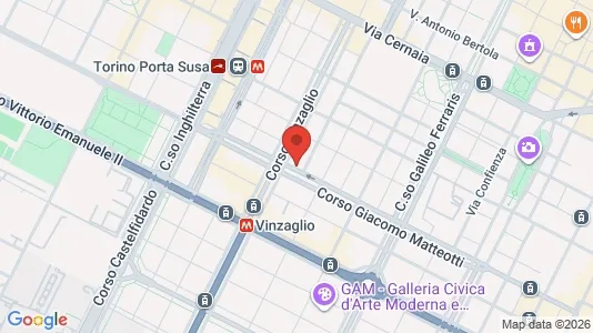 Apartments for rent i Turin - kort over placeringen