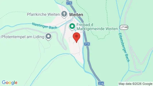Apartments for rent i Artstetten-Pöbring - kort over placeringen