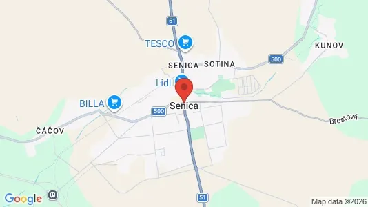 Apartments for rent in Senica - Photo from Google Street View