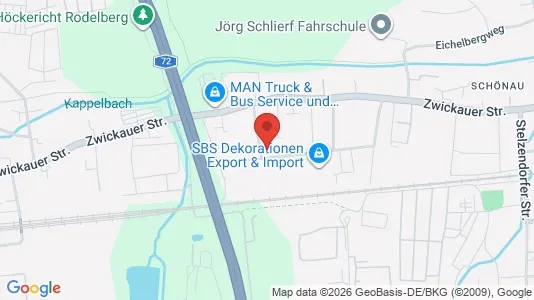 Apartments for rent in Chemnitz - Photo from Google Street View