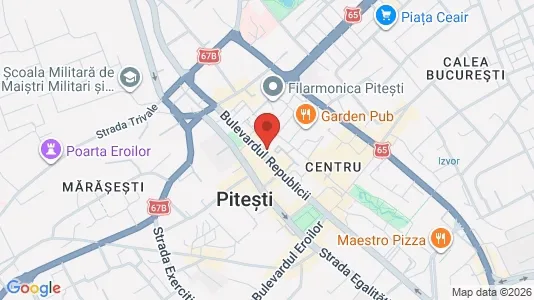 Apartments for rent in Piteşti - Photo from Google Street View