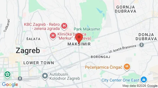 Apartments for rent in Zagreb Maksimir - Photo from Google Street View