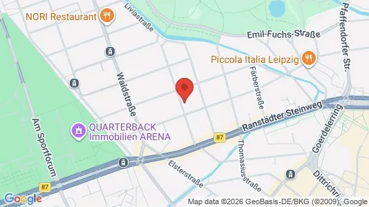 Apartments for rent i Central Saxony - kort over placeringen