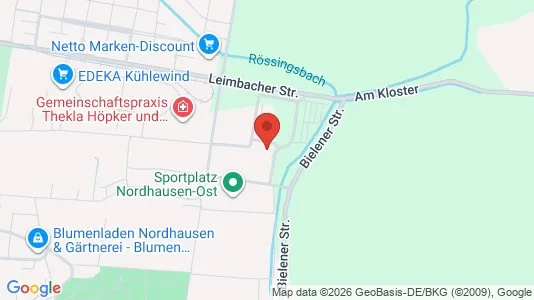 Apartments for rent in Nordhausen - Photo from Google Street View