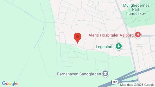 Apartments for rent i Aalborg SV - kort over placeringen