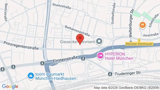 Apartments for rent i Munich Au-Haidhausen - kort over placeringen