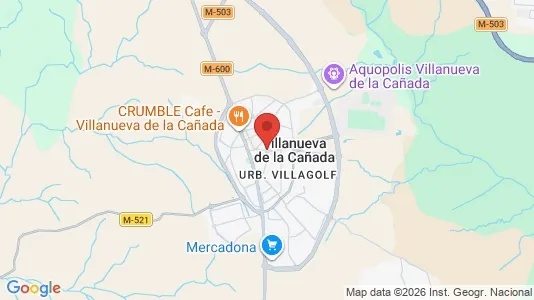 Houses for rent i Villanueva de la Cañada - kort over placeringen