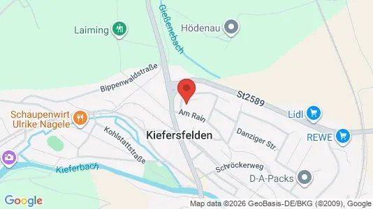 Apartments for rent i Rosenheim - kort over placeringen