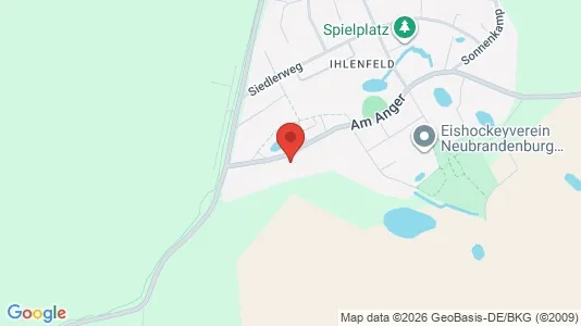 Apartments for rent i Mecklenburgische Seenplatte - kort over placeringen