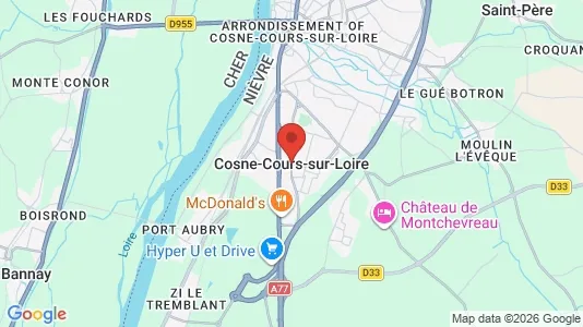 Apartments for rent in Cosne-Cours-sur-Loire - Photo from Google Street View