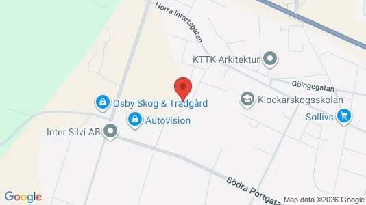 Apartments for rent i Osby - kort over placeringen