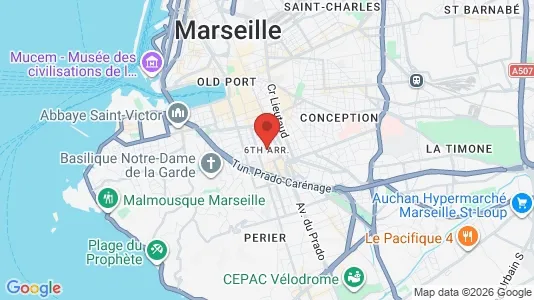 Apartments for rent in Marseille 6ème arrondissement - Photo from Google Street View