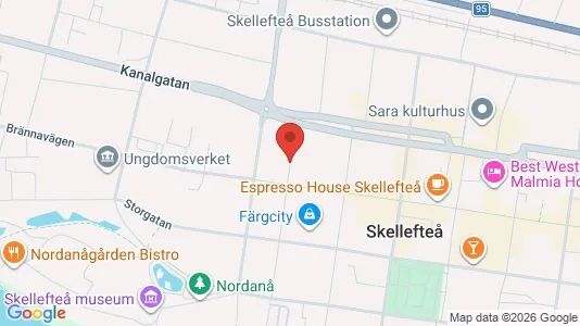 Apartments for rent in Skellefteå - Photo from Google Street View