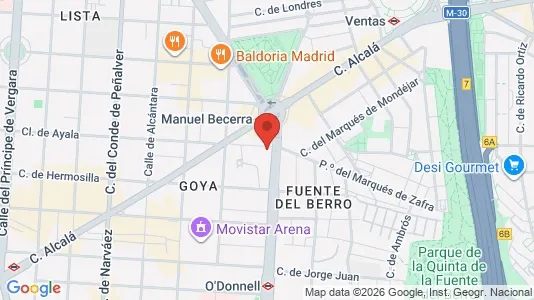 Apartments for rent in Madrid Retiro - Photo from Google Street View