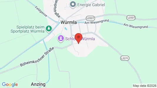 Apartments for rent i Würmla - kort over placeringen