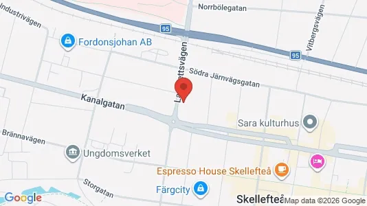 Apartments for rent in Skellefteå - Photo from Google Street View