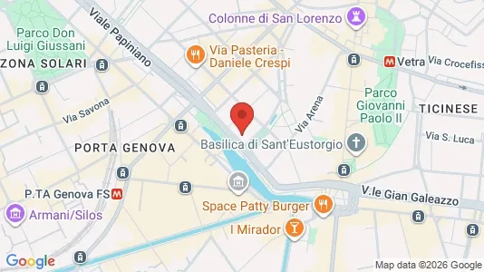 Apartments for rent i Milano Zona 1 - Centro storico - kort over placeringen