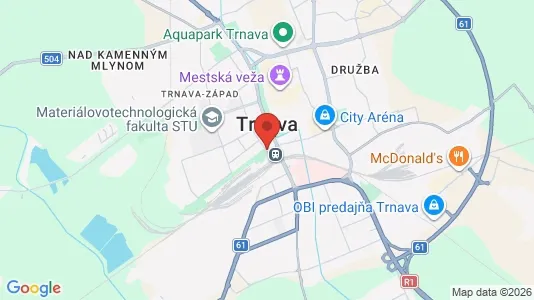 Apartments for rent in Trnava - Photo from Google Street View