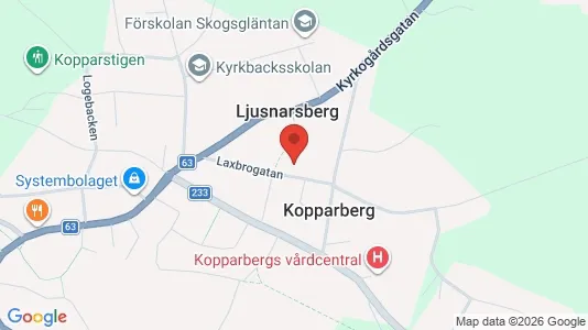 Apartments for rent i Ljusnarsberg - kort over placeringen