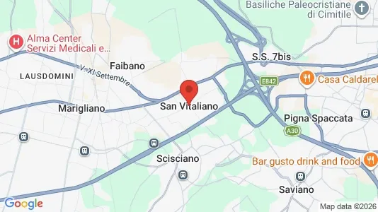 Apartments for rent i San Vitaliano - kort over placeringen