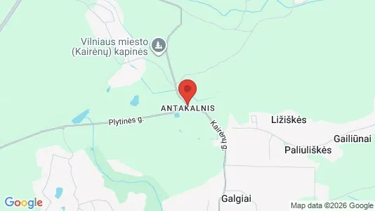 Apartments for rent in Vilnius Antakalnis - Photo from Google Street View