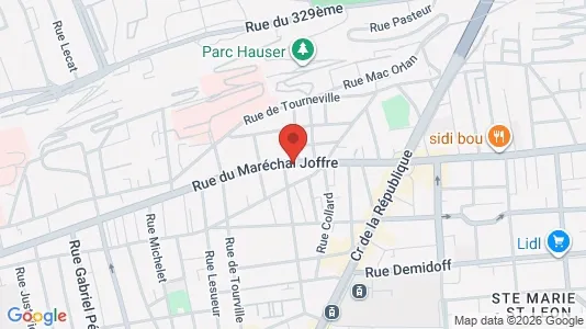 Apartments for rent i Nice - kort over placeringen