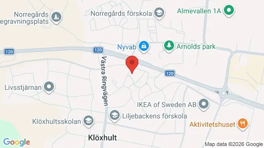 Apartments for rent i Älmhult - kort over placeringen