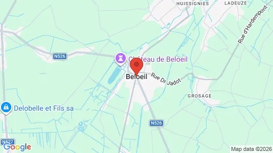 Apartments for rent i Beloeil - kort over placeringen