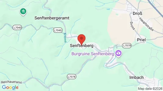 Apartments for rent i Senftenberg - kort over placeringen