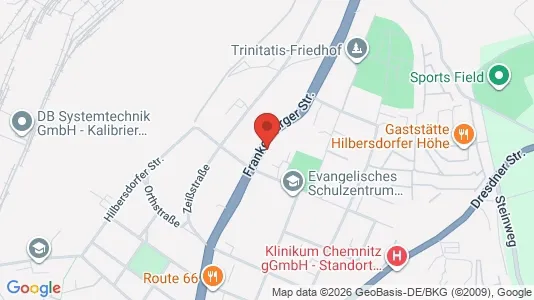 Apartments for rent in Chemnitz - Photo from Google Street View