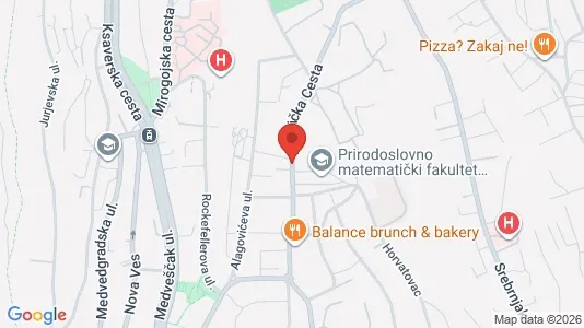 Apartments for rent i Sljeme (Medvednica-Tomislavac) - kort over placeringen