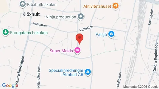 Apartments for rent i Älmhult - kort over placeringen