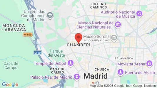 Apartments for rent in Madrid Chamberí - Photo from Google Street View