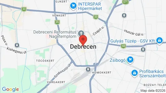 Apartments for rent in Debreceni - Photo from Google Street View