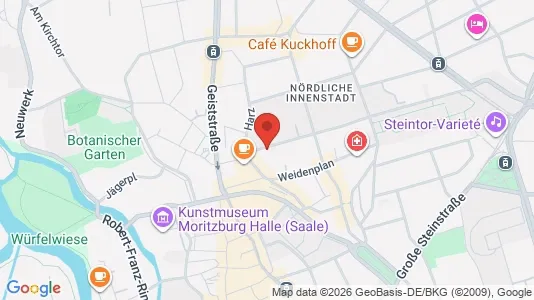 Apartments for rent in Halle (Saale) - Photo from Google Street View
