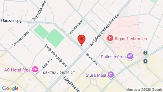 Apartments for rent in Riga Centrs - Photo from Google Street View