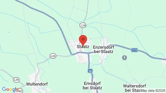 Apartments for rent i Staatz - kort over placeringen