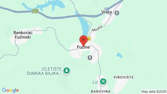 Houses for rent in Fužine - Photo from Google Street View