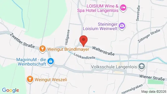 Apartments for rent i Langenlois - kort over placeringen