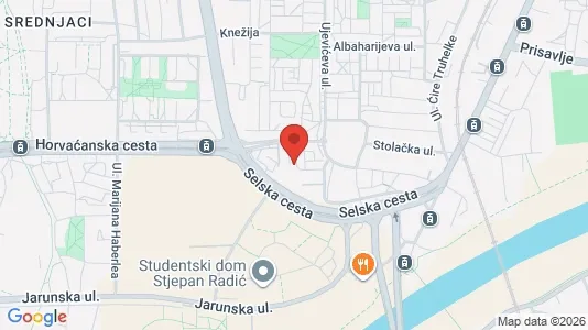 Apartments for rent i Sljeme (Medvednica-Tomislavac) - kort over placeringen