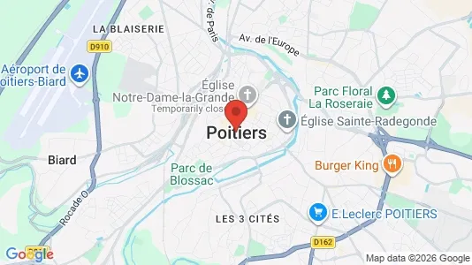 Apartments for rent in Poitiers - Photo from Google Street View
