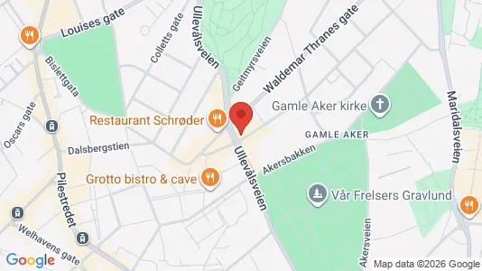 Apartments for rent i Oslo St. Hanshaugen - kort over placeringen