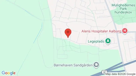 Apartments for rent i Aalborg SV - kort over placeringen