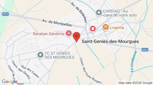 Apartments for rent in Lodève - Photo from Google Street View